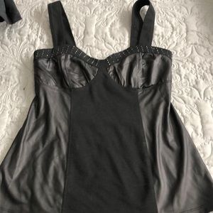 Black dressy tank